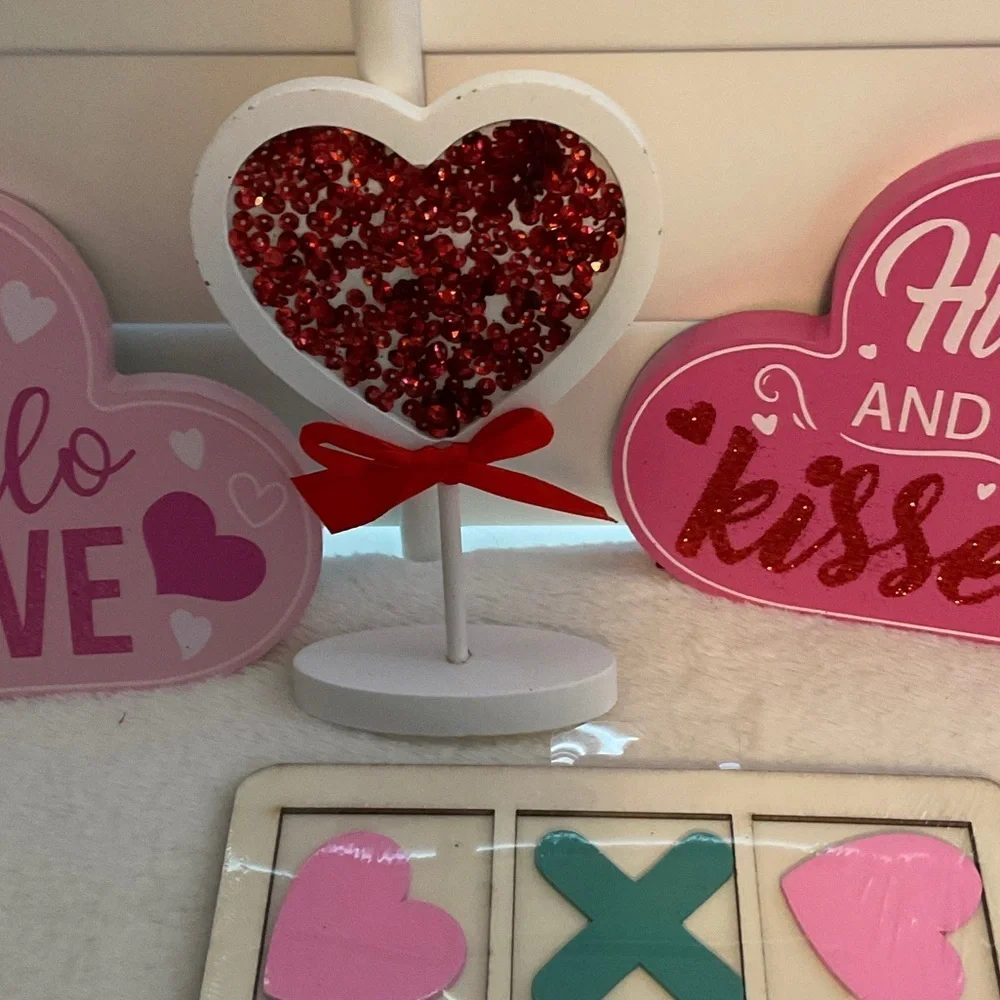 Heart and Love Party Decor Set